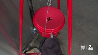 Thief steals Salvation Army kettle in Randallstown