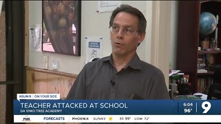 Teacher attacked in classroom