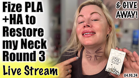 Live Fize PLA+HA to Restore Neck, Round 3! AceCosm | Code Jessica10 Saves you Money