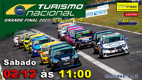 🔴 TURISMO NACIONAL | Corridas 1 e 2 | FINAL 2023 | Cascavel (PR) | Ao Vivo