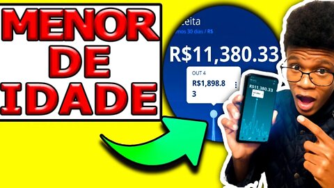 Como GANHAR DINHEIRO Sendo De Menor Menor de Idade