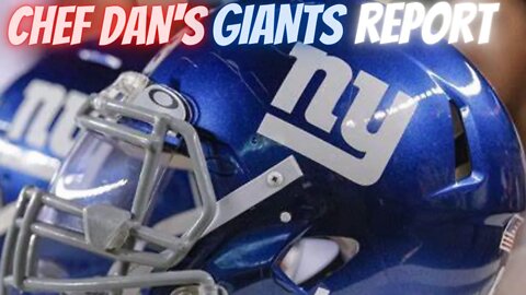 New York Giants Talk with Chef Dan