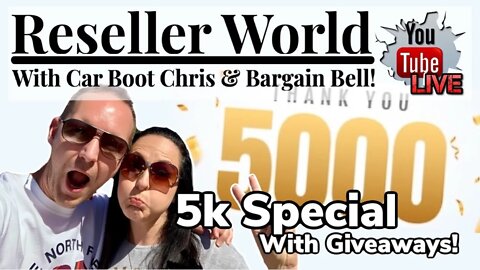 Reseller World | 5000 Subscribers Special LIVE Episode! | eBay Reseller
