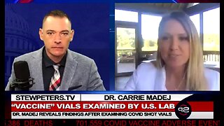 Dr. Carrie Madej First U.S. lab examines vaccine vials horrific findings revealed - 9-29-21