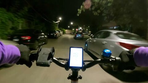 LECTRIC XP LITE : REAL LATE NIGHT RIDE : CHICAGO : GOPRO HERO 9 : 4K