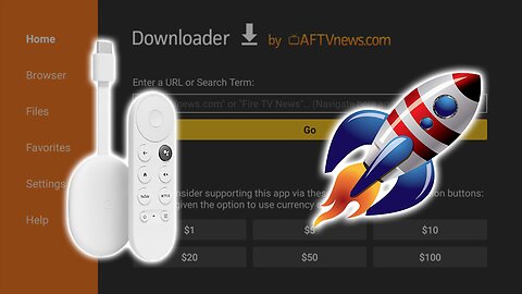 How to Install Downloader App on Chromecast with Google TV - Get Secret Apps 🤫