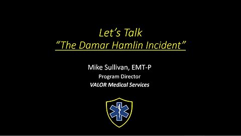 Let's Talk - The Damar Hamlin Incident