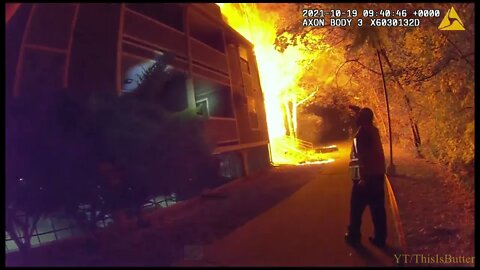 Video shows first responders' quick actions during large fire at Boulder apartments