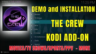HOW TO INSTALL "THE CREW" KODI ADD-ON - NEW for 2024!