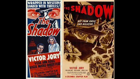 THE SHADOW (1940)--a 15-chapter colorized compilation
