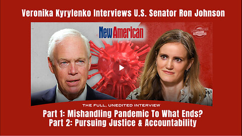 Veronika Kyrylenko Interviews U.S. Senator Ron Johnson