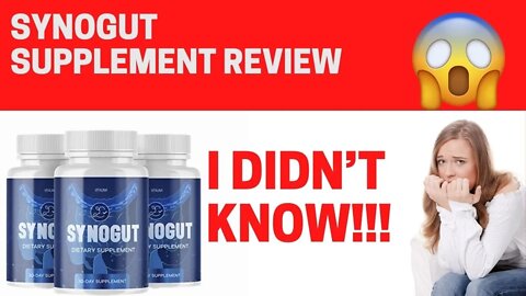 SYNOGUT - Synogut Supplement Review - SYNOGUT REVIEW - Synogut Review 2022