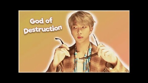 Namjoon prove's he is the ultimate god of destruction in BTS 😂🤣😘