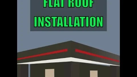What you Don't See on a Flat Roof Installation