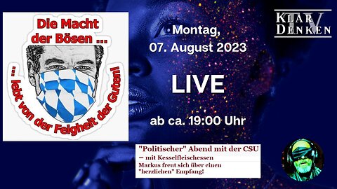 Live aus Hart bei Chieming: Politischer Abend mit Dr. Markus Söder