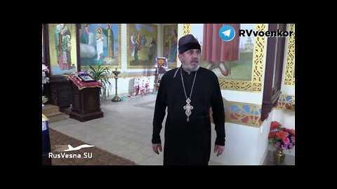 Prayers in churches on the liberated land of Donbass