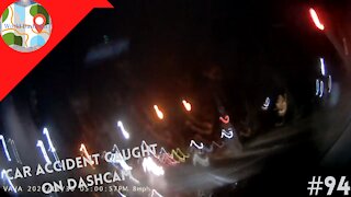 Man Minding His Business Gets Involved With 3 Car Pileup - Dashcam Clip Of The Day #94