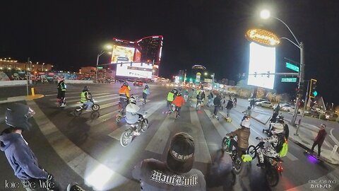 🛴💨💯🤙Electric Scooter Tour: Esk8Con 2024 The Big One...Las Vegas Strip Group Ride...😎Hype Version