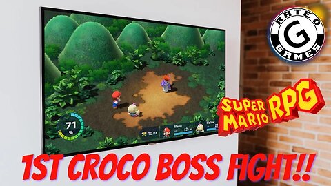 Super Mario RPG Switch - 1ST CROCO BOSS FIGHT!