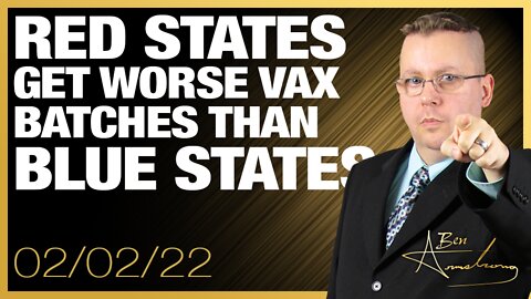 Red States Are Getting Worse Vaccine Batches Than Blue States