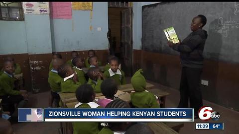 Zionsville Woman takes educational resources to Kenya