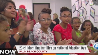 23 children find families on National Adoption Day