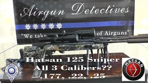 Hatsan 125 Sniper Vortex .177, .22 and .25 Caliber "Full Review" by AIrgun Detectives