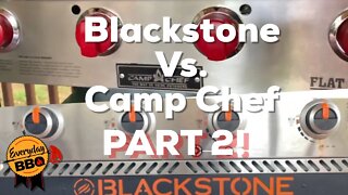 Blackstone Griddle Vs. Camp Chef FTG 600 | NEW Flat Top Outdoor Griddle Comparison | Everyday BBQ