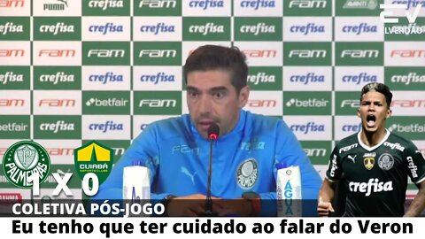 Palmeiras collective, Abel Ferreira spoke again.. I spoke about Veron and players..#palmeiras #abel