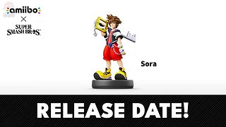 Sora Smash Bros Amiibo Release Date Revealed!