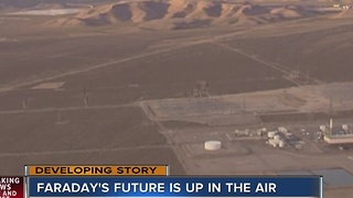 Work stops at Faraday Future factory site outside Las Vegas