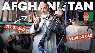 Outdoor Gun Markets of Afghanistan 🇦🇫