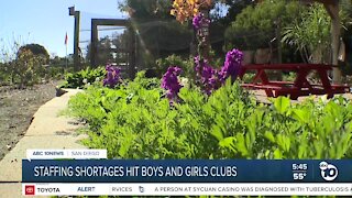 Staffing shortages hit boys and girls clubs