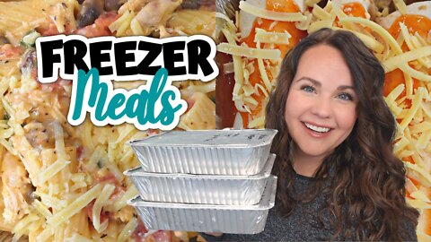 EASY FREEZER MEALS | MAKE AHEAD FREEZER MEALS | FREEZER PREP | AMBER AT HOME