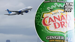 Why is ginger ale one of the most popular drinks on flights