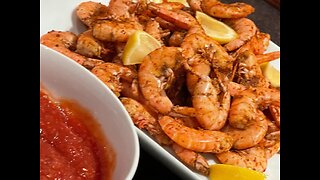 World famous peel & eat shrimp with homemade cocktail sauce