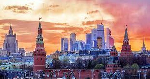 LIVE View of Moscow skyline amid rebellion June 24, 2023