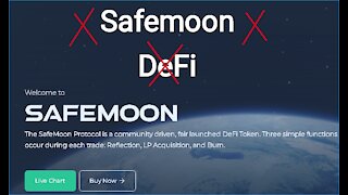 Safemoon and DeFi projects !