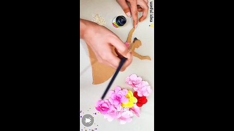 how to make paper doll/diy handmade doll/doll dress making/doll craft idea