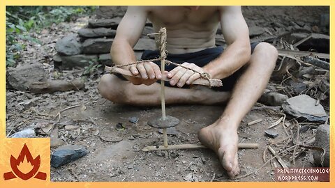 Primitive Technology- Cord drill and Pump drill