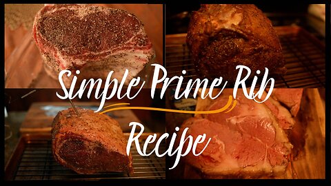 Prime Rib Roast-Super Simple Recipe!