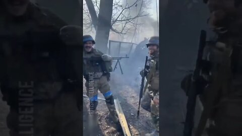 🇺🇦Graphic War18+🔥Liberating Villages Footage Foreign Volunteer Battalion - Area Kyiv Ukraine #Shorts