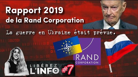 Rapport 2019 de la Rand Corporation - la guerre en Ukraine était prévue.