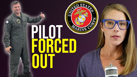 FULL VIDEO: USMC Pilot forced out over Covid vaccine, says they're "guinea pigs" || Cpt. Tom Stewart