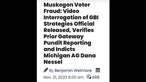 Muskegon Voter Fraud