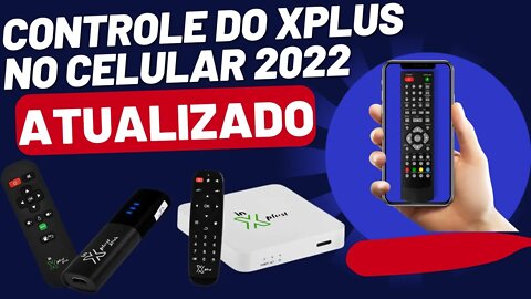 Controle do Tv box in xplus no celular versão atualizada 2022 X plus stick tutorial rápido e fácil