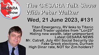 2023-06-21, GESARA Talk Show 131 - Wednesday