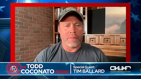Todd Coconato Show I Special Guest Tim Ballard of Operation Underground Railroad