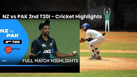 NZ vs PAK 2nd T20I - Cricket Highlights/ india