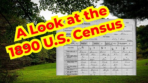 A look at the 1890 U.S. census